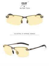 Load image into Gallery viewer, Male Fashion Eyewear Rimless Outdoor UV400 Men