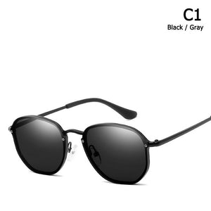 3579 BLAZE Style Round Metal Sunglasses