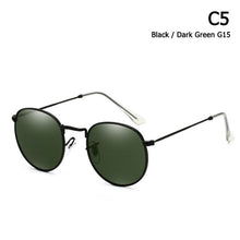 Load image into Gallery viewer, Classic 3447 Round Metal Style Sunglasses
