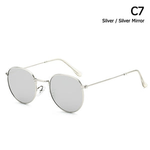Classic 3447 Round Metal Style Sunglasses