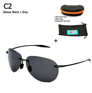 SUGAR BEACH Style Sunglasses Polarized Aviation Brand Design
